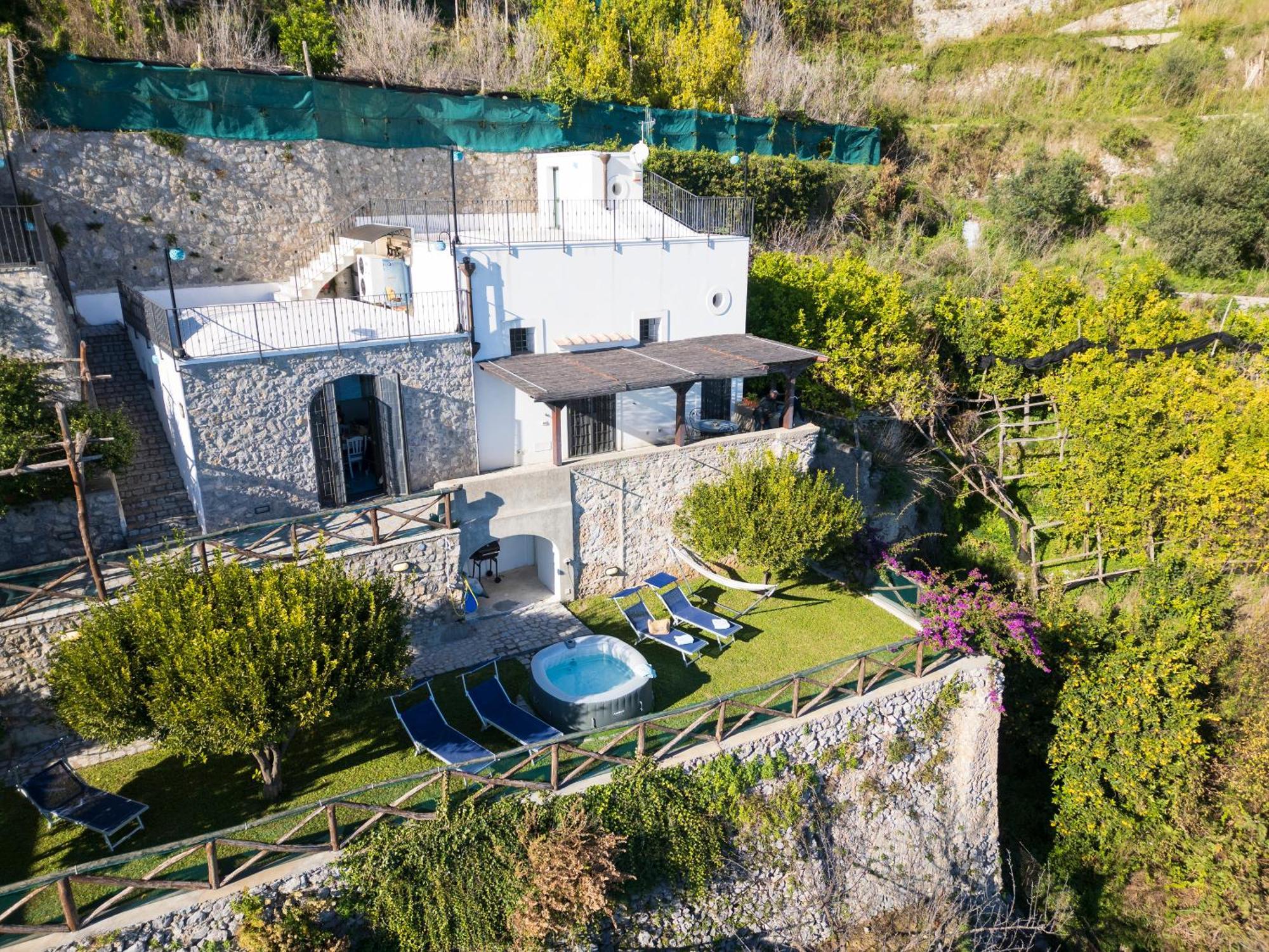 La Cascina - Villa Nenno Conca dei Marini Exterior photo