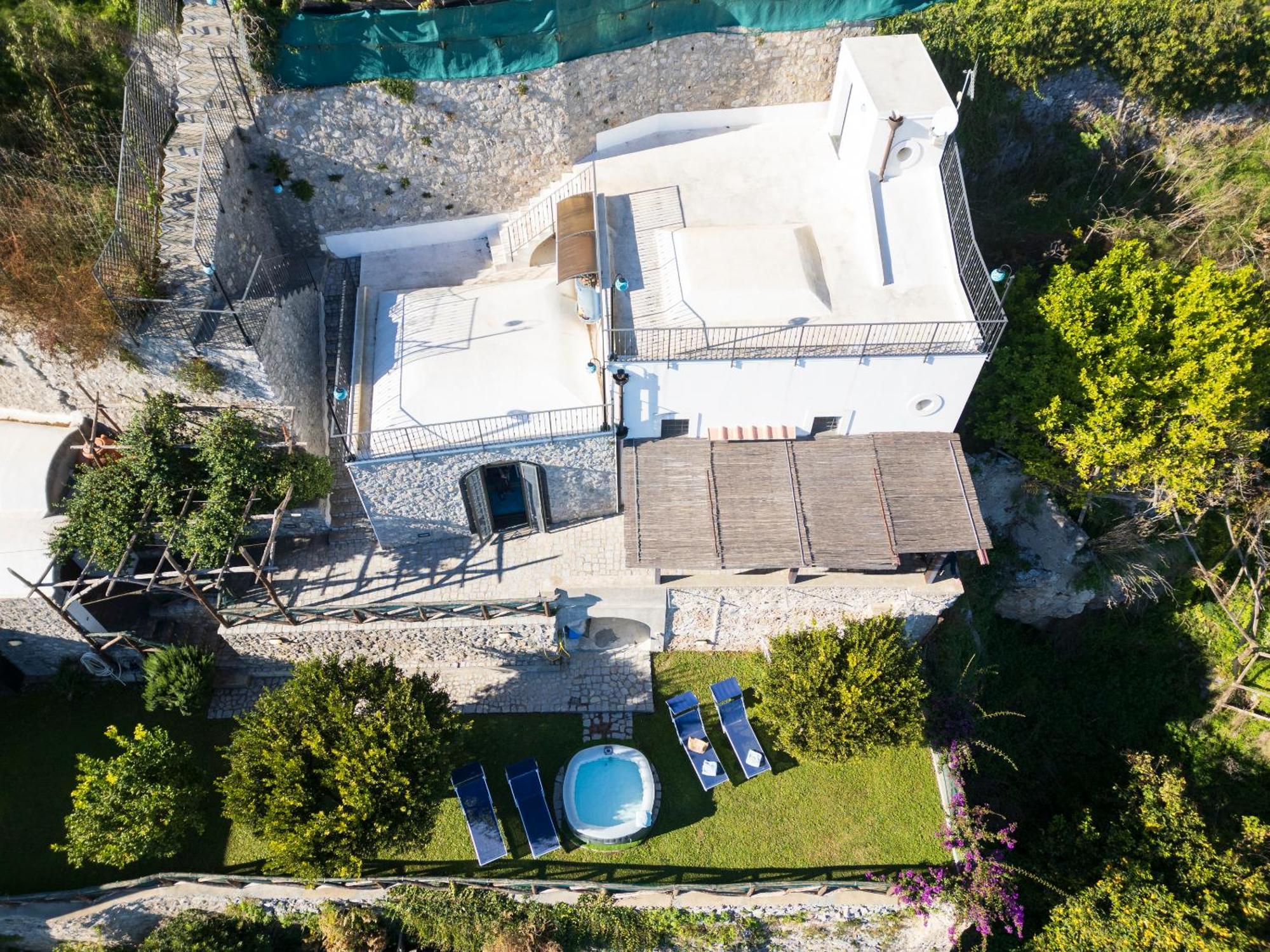 La Cascina - Villa Nenno Conca dei Marini Exterior photo